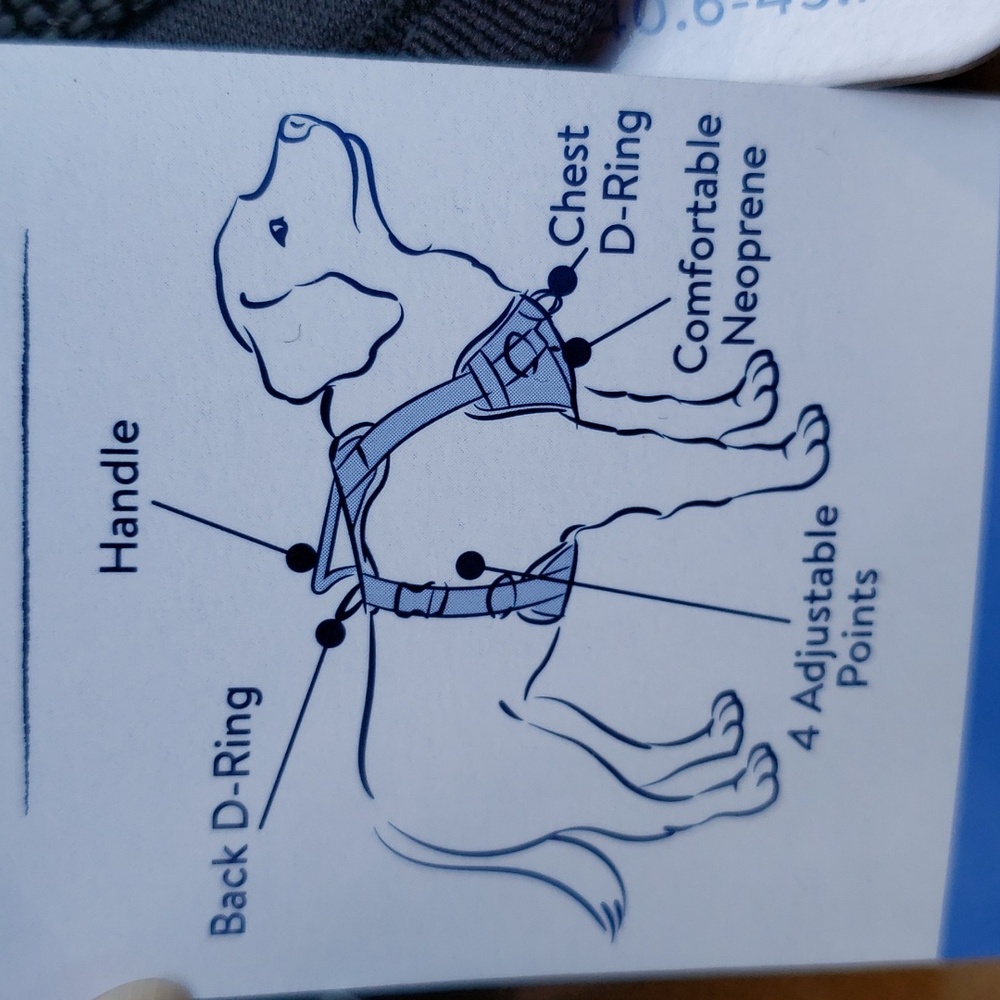 Top Paw Adjustable Comfort Harness XS